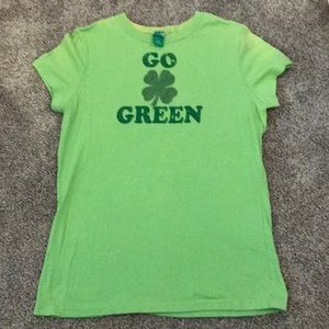 Go Green Shamrock T-shirt